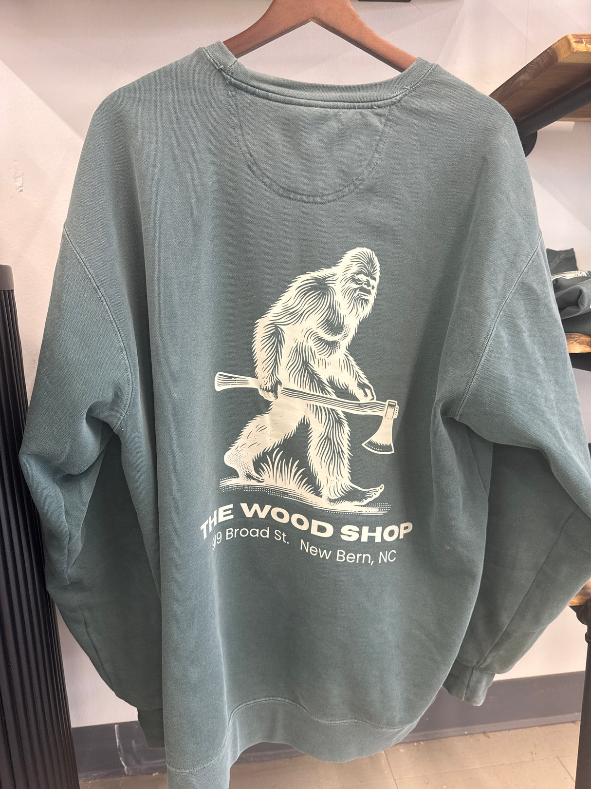 Wood Shop Sasquatch Sweatshirt