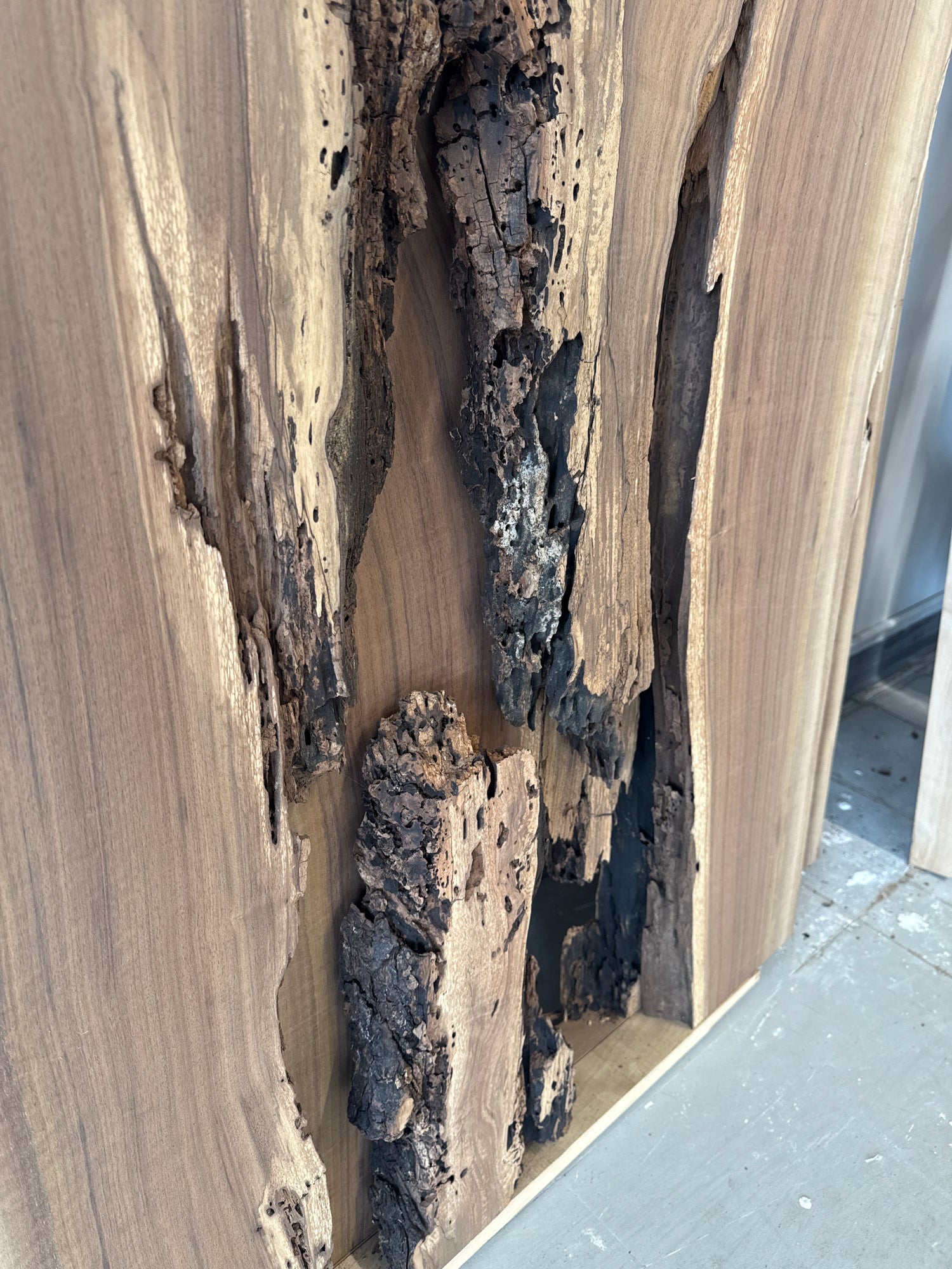 Black Walnut River Table Set Up