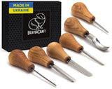 Beavercraft - Woodcarving Set with Palm Chisels