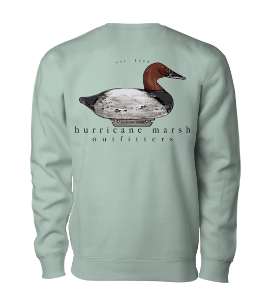 The King Crewneck Sweatshirt Hurricane Marsh