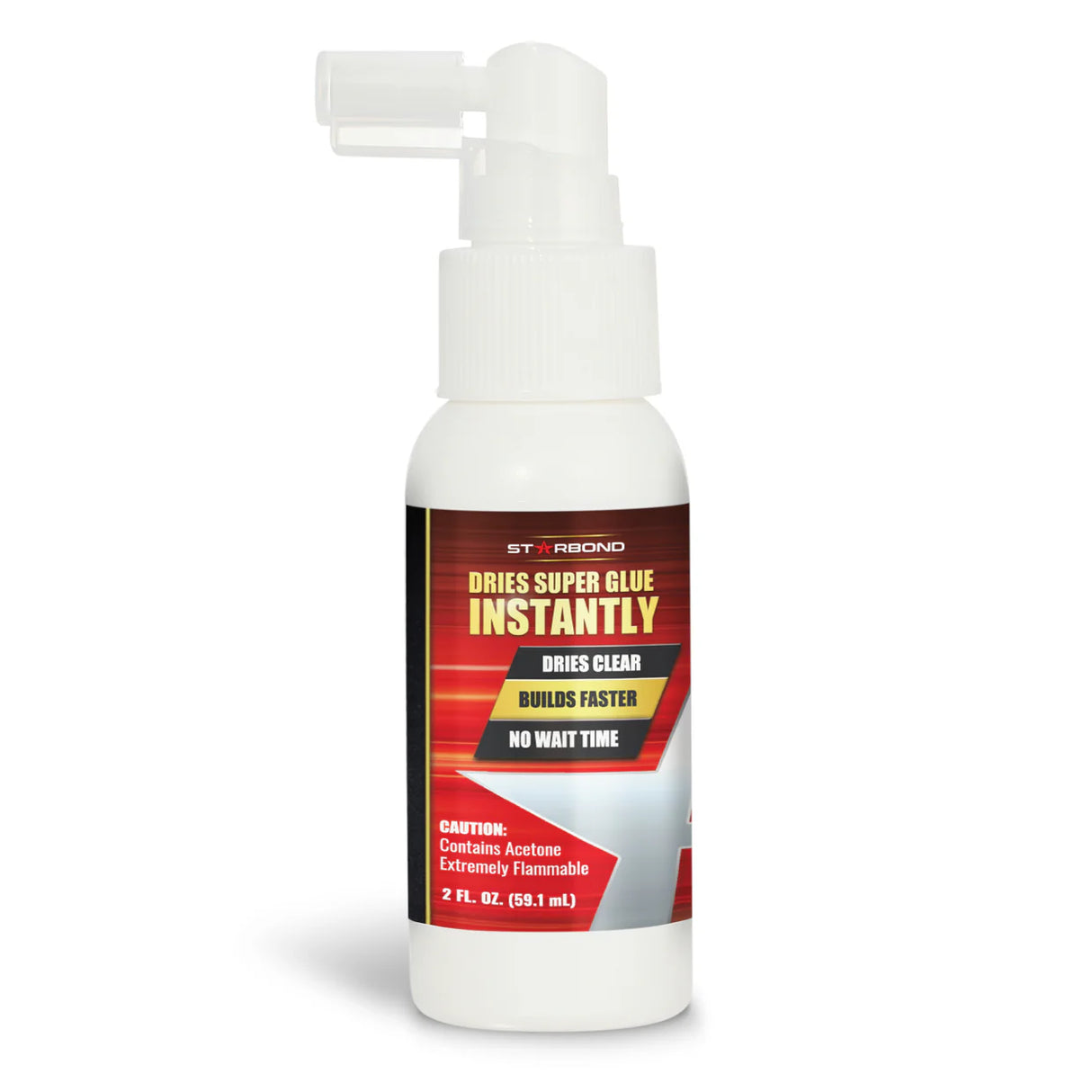 Starbund 2 oz. Super Glue Pump Accelerator Clear