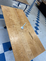 Broad Street Quilted Maple Dining Table
