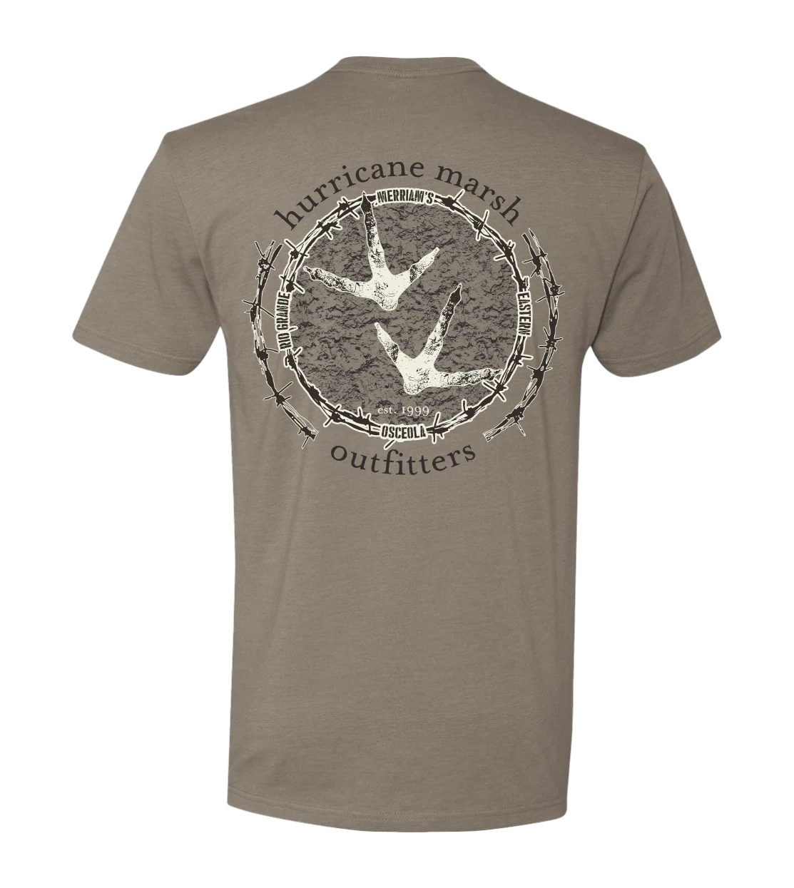 Grand Slam Turkey Tracks T-Shirt Hurricane Marsh