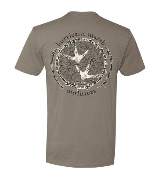 Grand Slam Turkey Tracks T-Shirt Hurricane Marsh